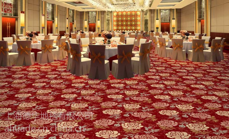 上海酒店宴會廳餐廳臥室加厚羊毛地毯