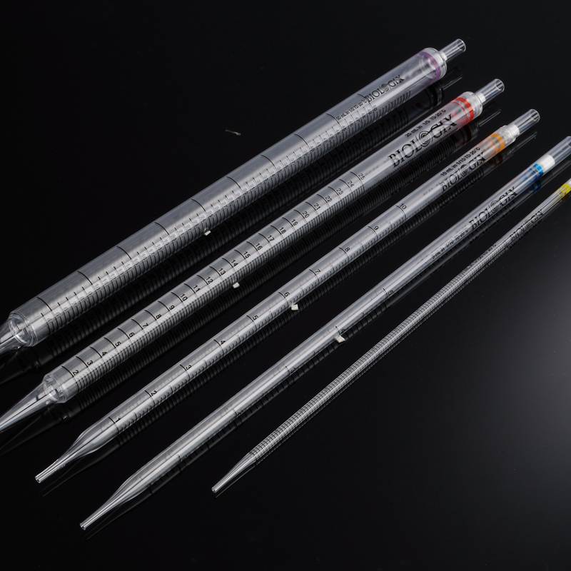 橘色 血清實驗 10ml移液管 一次性液體處理 管身刻度清晰 紙塑包裝 Z39