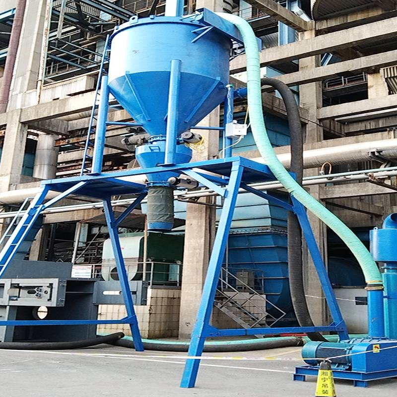 電廠清庫吸灰機 環保無揚塵粉料裝車 水泥自吸式輸送