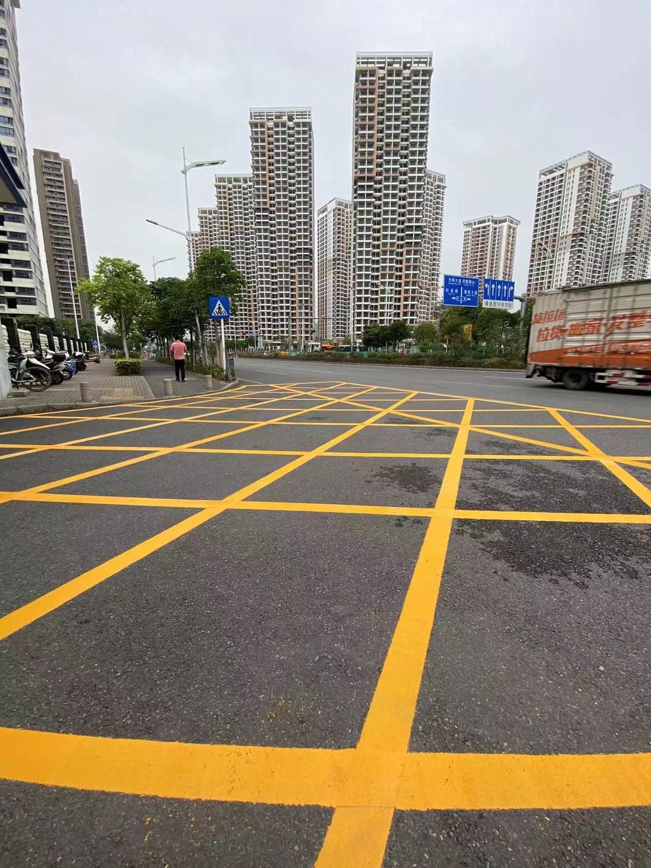 广州道路标线施工价格