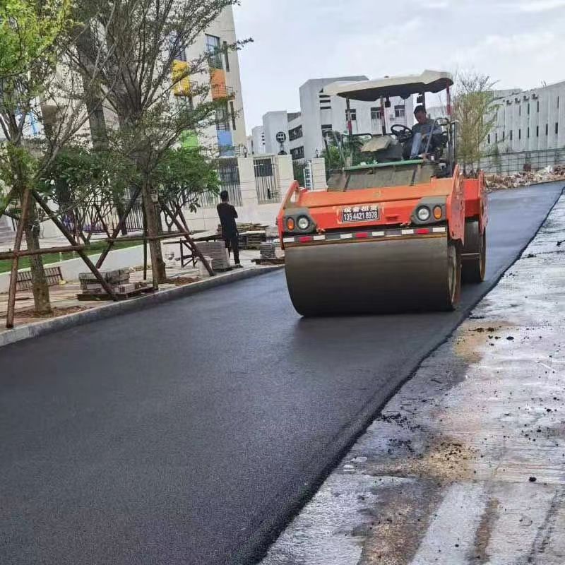 龙岗区跑道道路沥青施工