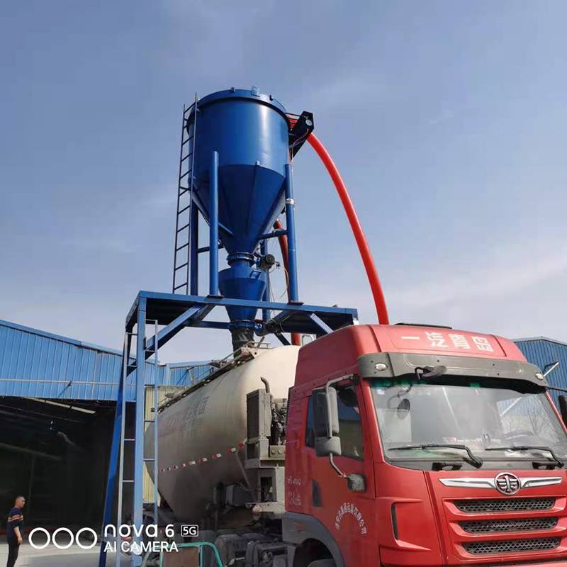 庫房抽粉煤灰裝車氣力輸送機 水泥清理裝車吸灰機支持定制