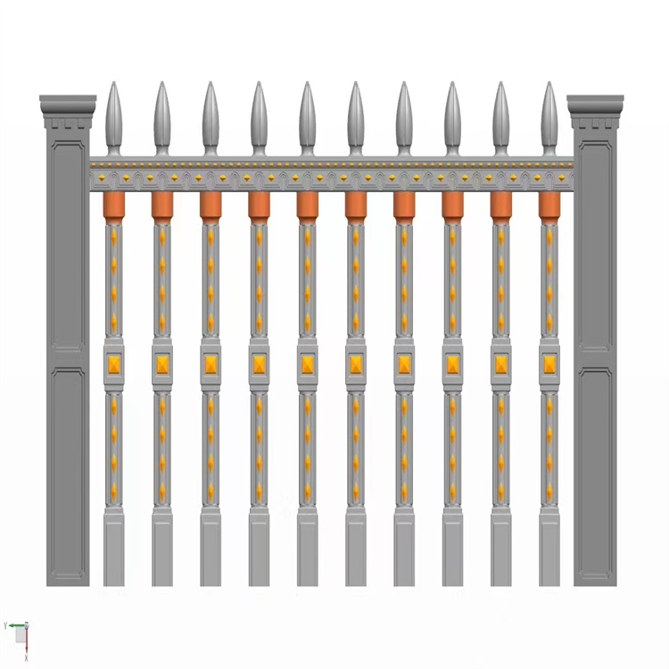 栅栏护栏现浇模具批发