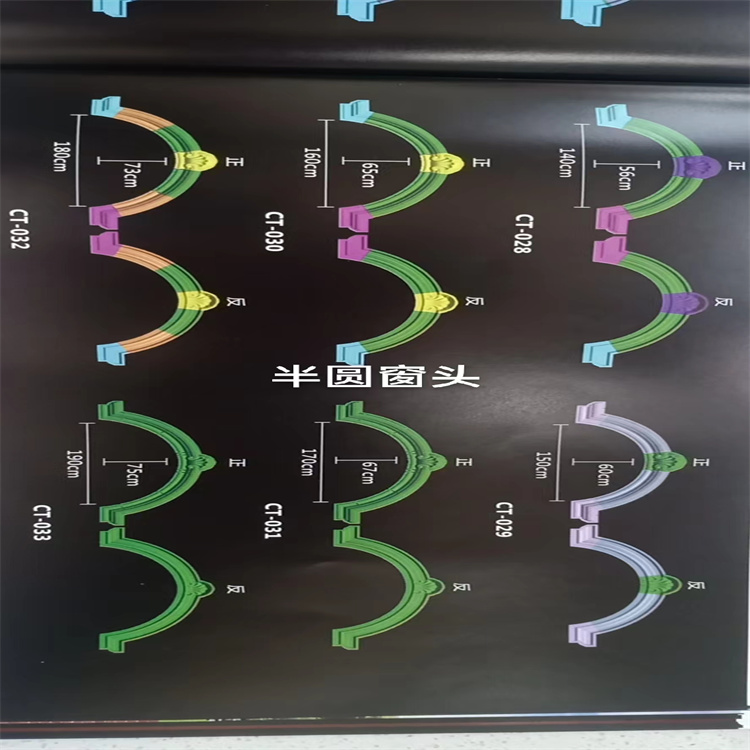 山花窗头现浇模具如何批发