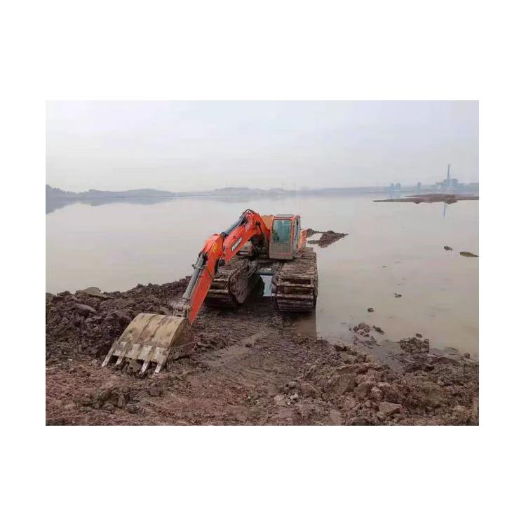 深圳浮船水陸挖機出租租賃 水陸挖機租賃