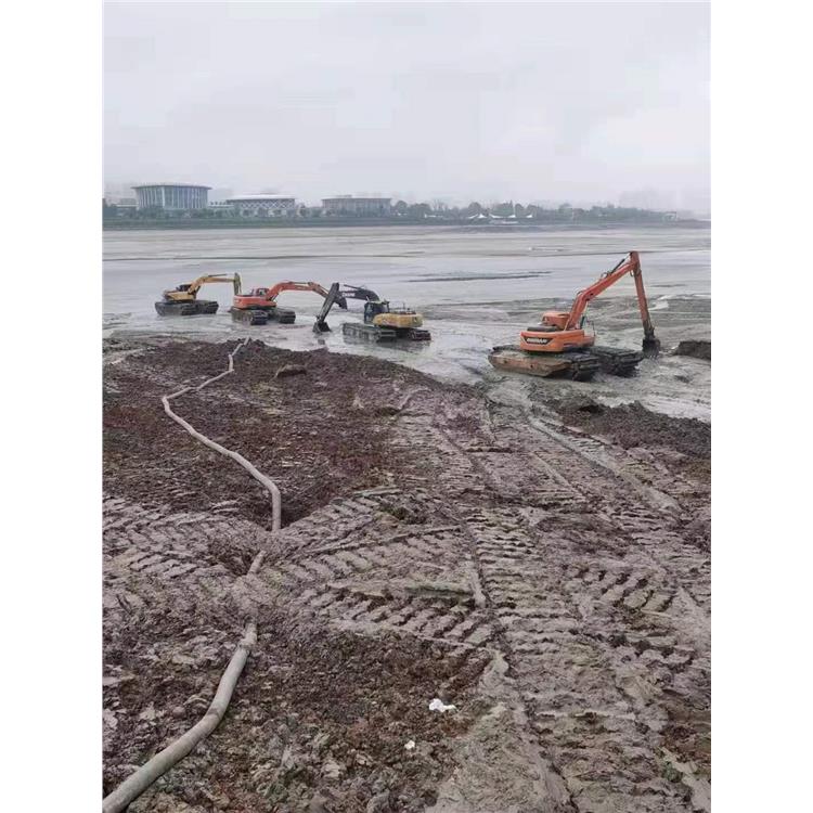 水陆挖掘机租赁 琼海清淤水陆挖机出租租赁 行情