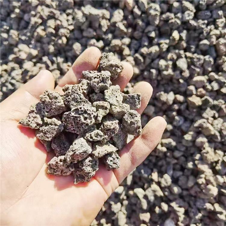 武漢魚缸火山石多少錢一噸 火山巖石