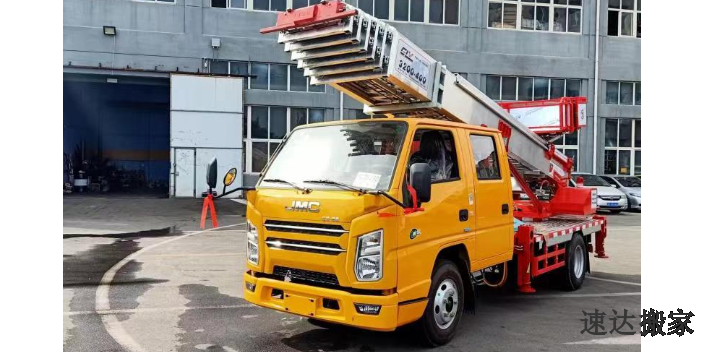 下城區速達云梯車出租哪家好 浙江速達搬家供應