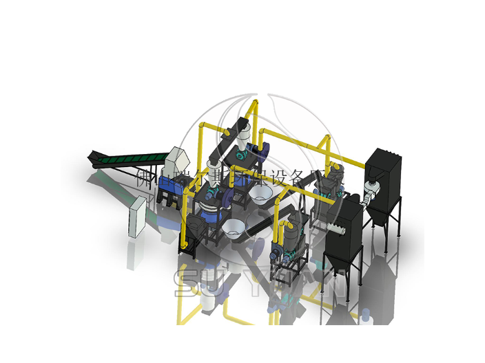 江苏铝塑板铝塑分离回收设备生产厂家,铝塑分离回收设备