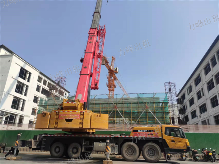 婺城區義烏吊車 力峰工程機械租賃供應