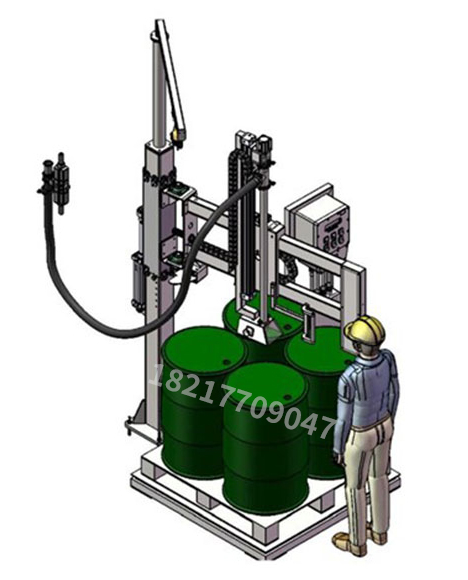 100升盐酸灌装机 200L自动码垛压盖机