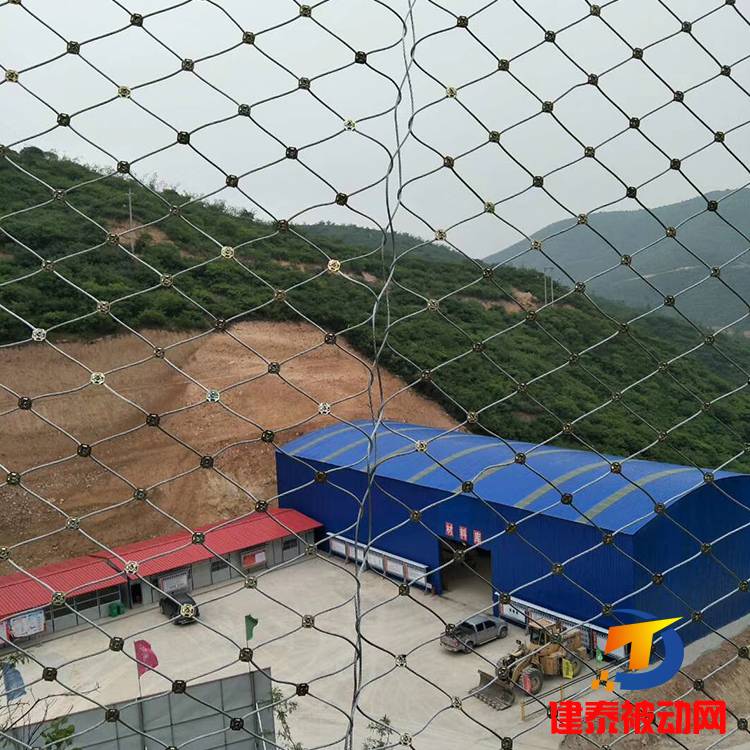 公路路基邊坡防護(hù)網(wǎng) 熱鍍鋅被動(dòng)邊坡防護(hù)網(wǎng)