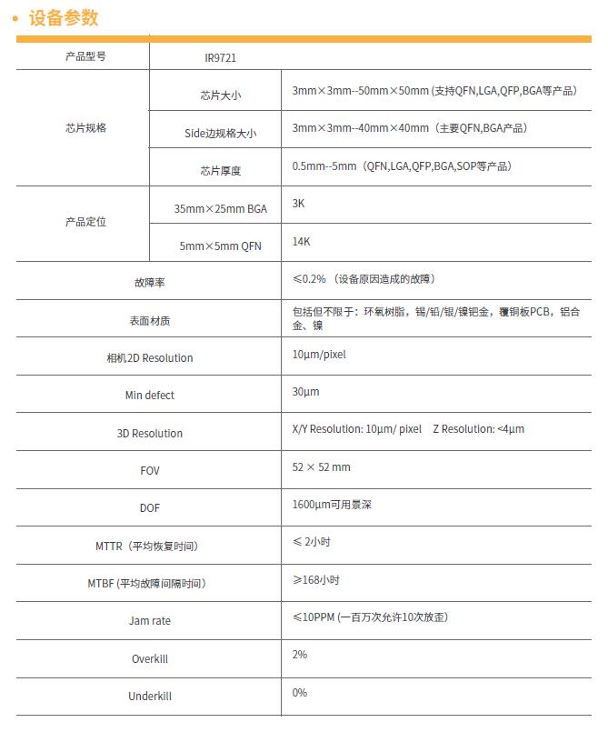 IR9721博众半导体 星威系列-芯片外观检测机 AOI