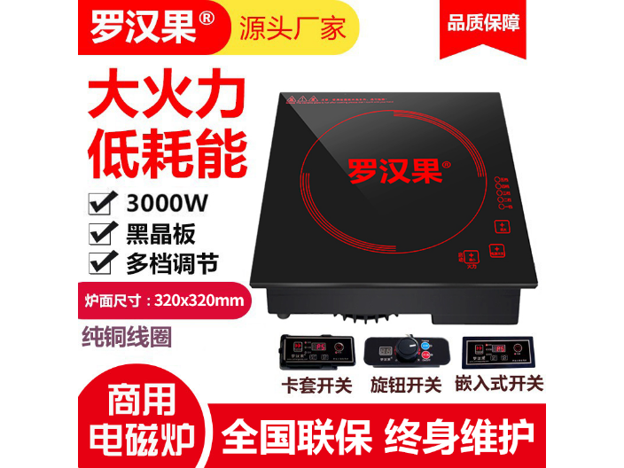 沈陽大功率電磁爐 佛山市羅漢果電器供應