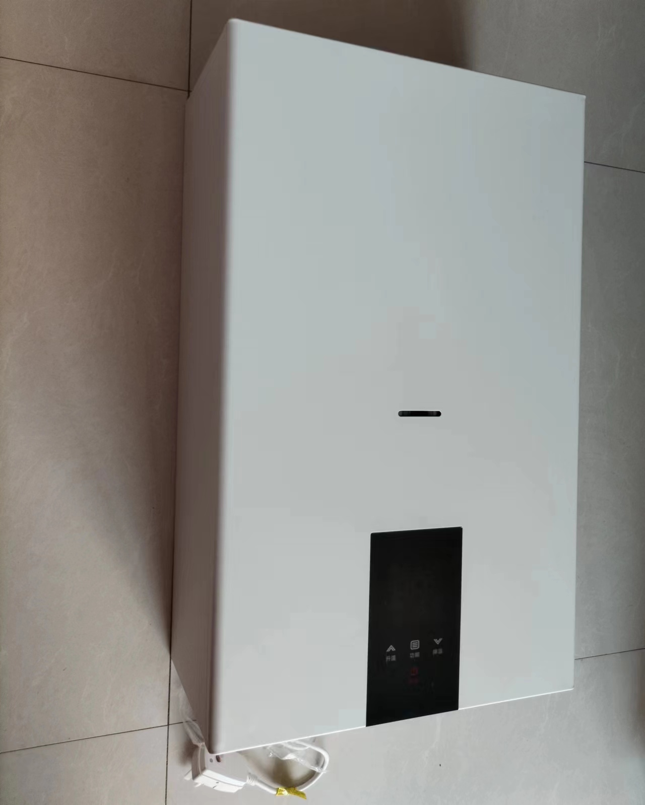 20KW匠奧燃氣采暖洗浴兩用壁掛式鍋爐供地暖暖氣片風機盤管100平
