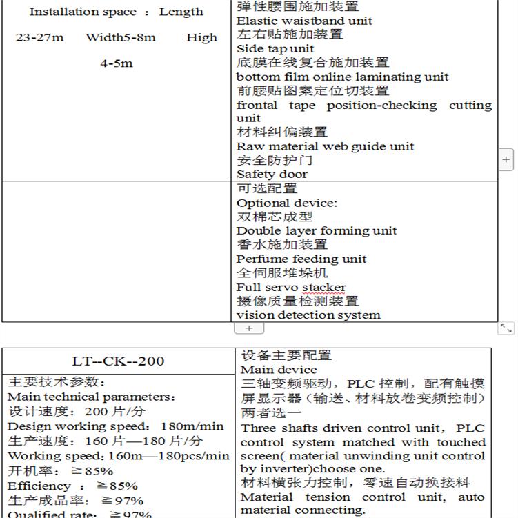 宜宾成人纸尿裤生产线电话