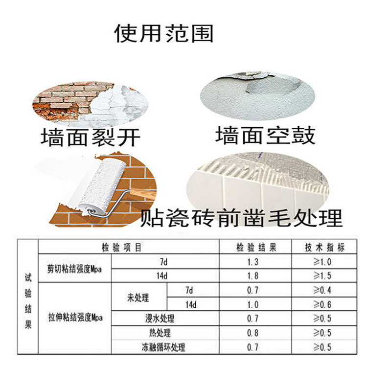 水泥地面破损修复界面剂施工