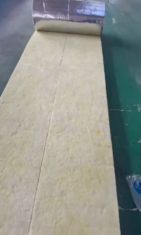 廊坊科越玻璃棉卷氈40kg90mm，中間可裁開，保溫吸音