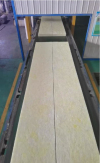 廊坊科越玻璃棉卷氈40kg90mm，中間可裁開，保溫吸音