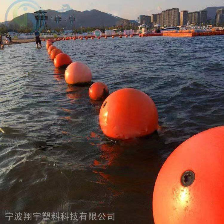 港口禁航隔離塑料浮球 禁止船只駛入漂浮浮子