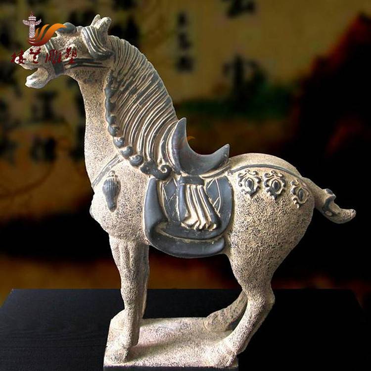 廣場公園大理石馬花崗巖大理石 草白玉晚霞紅雕刻群馬石雕