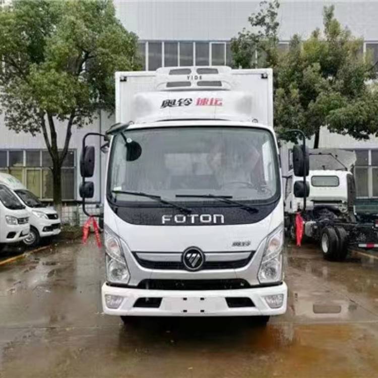 重汽豪沃冷鏈配送運輸車肉鉤冷藏車市區配送方便