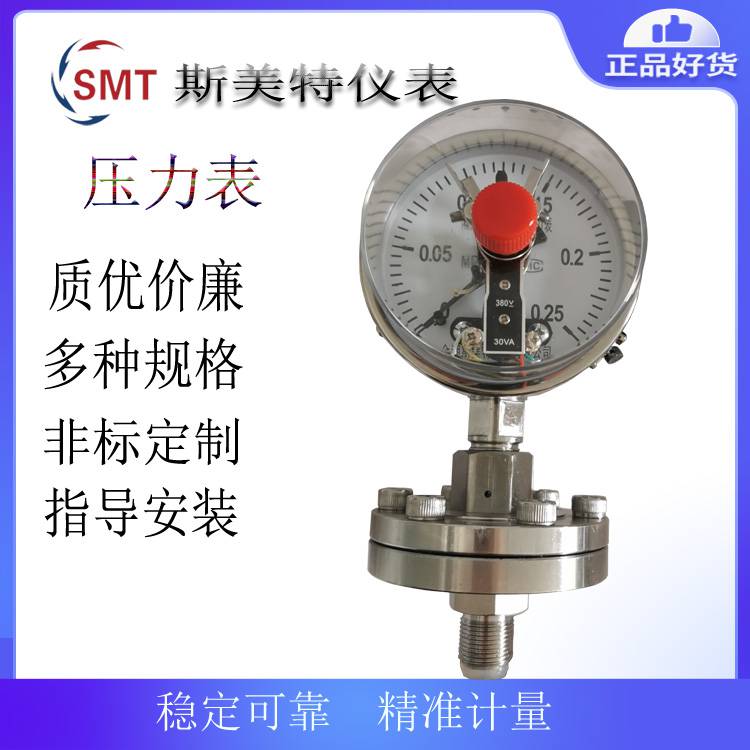 耐震电接点压力表 ZLYXCN-100BF 0-40MPa