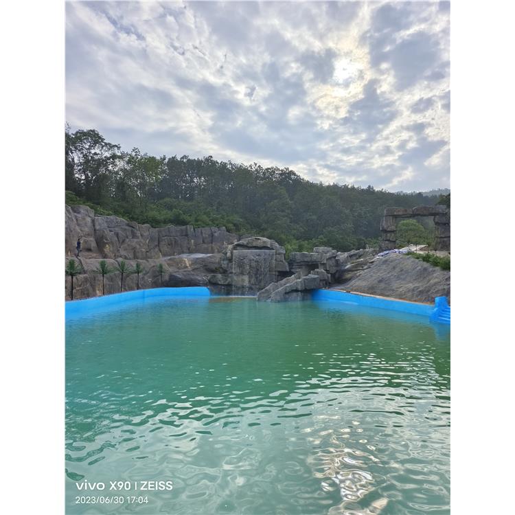 亳州餐廳塑石假山施工廠家
