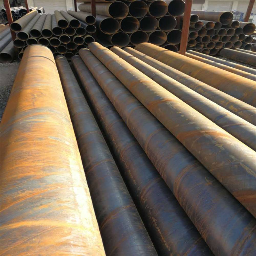方圓螺旋管批發 材質Q235 325螺旋鋼管防腐廠 規格DN300x10mm