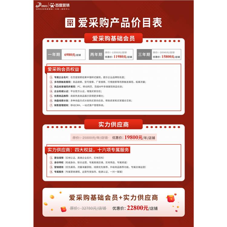昆明百度愛采購電話 百度愛采購和哪個平臺合作效果好