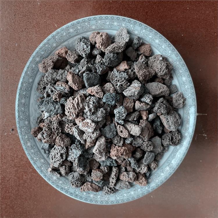 火山巖濾料的作用 對水流阻力小 無尖粒狀