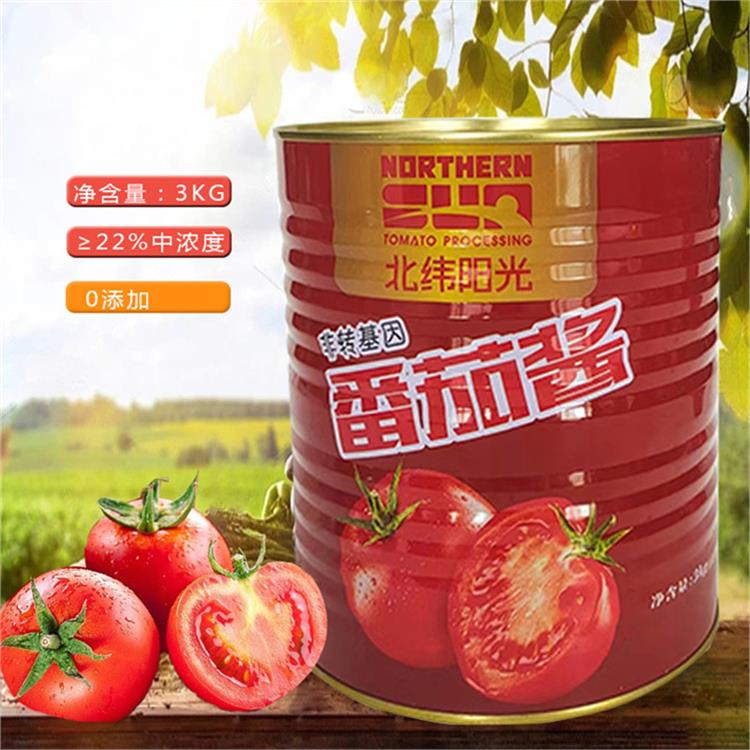 阿勒泰罐裝番茄醬廠家