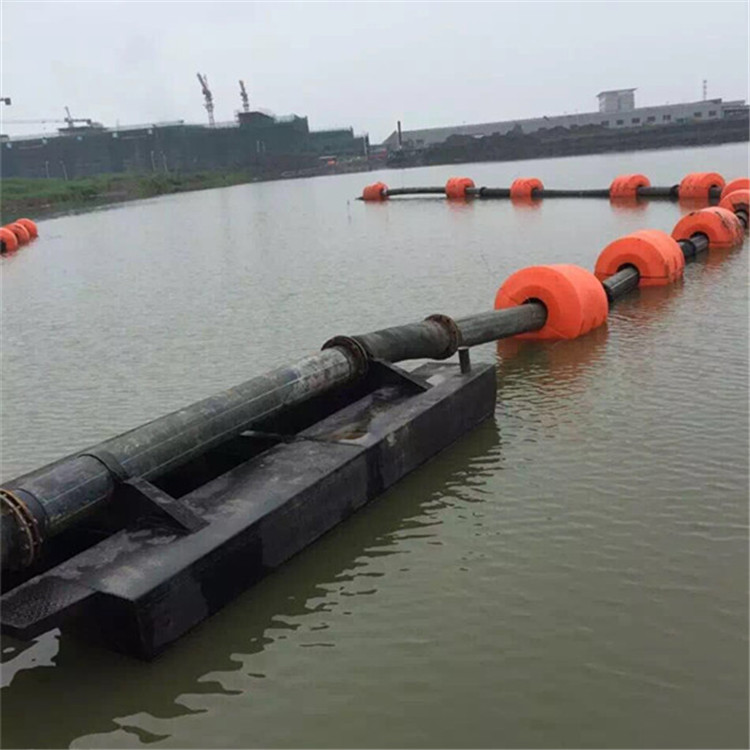 通孔內(nèi)徑450mm500mm塑膠管道浮筒 加厚抽沙管浮力塊