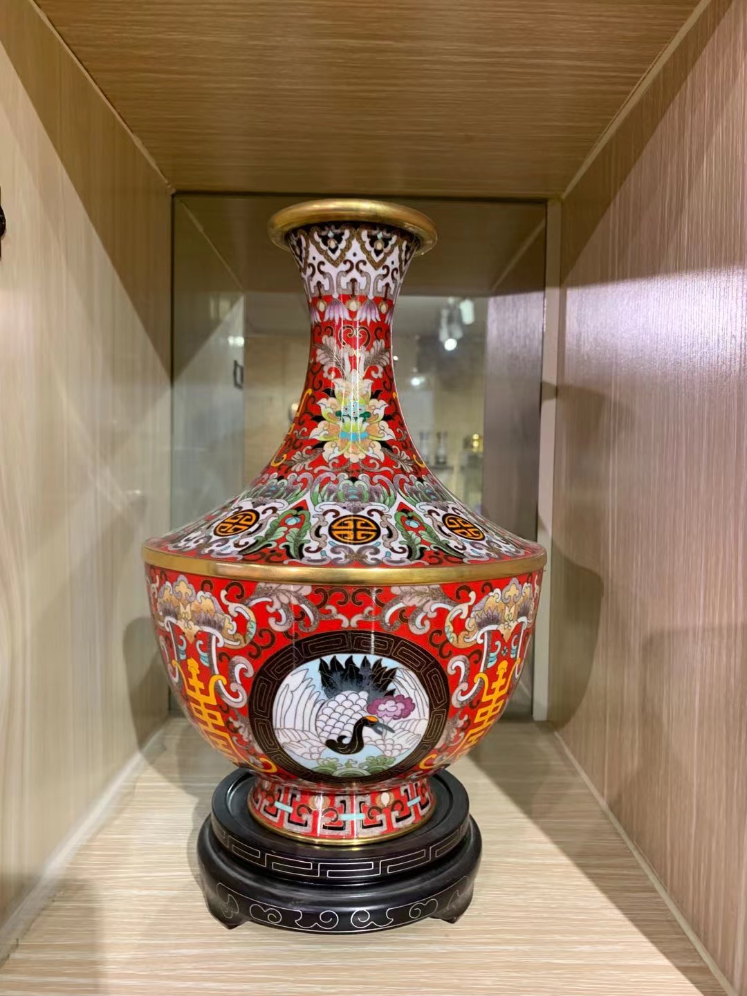 景泰藍加工定制景泰藍廠家批發定制工藝品銅胎掐絲琺瑯