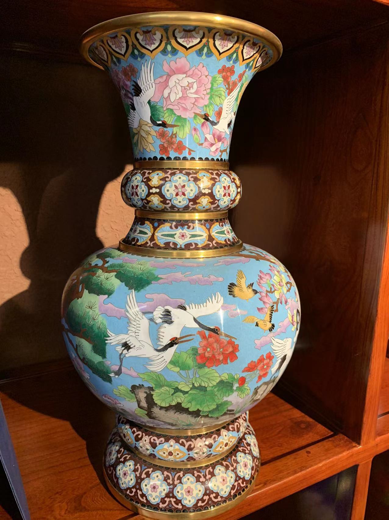 景泰藍(lán)廠家批發(fā)定制景泰藍(lán)工藝品銅胎掐絲琺瑯