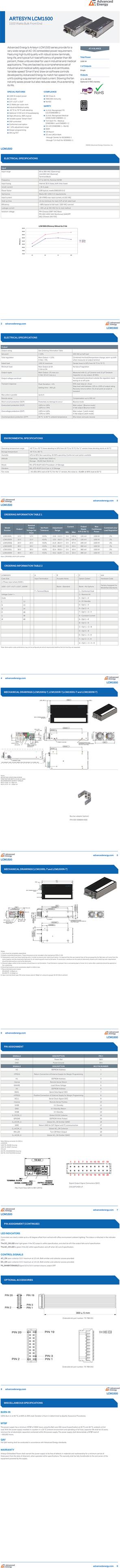 半导体设备电源LCM1500Q-T-4