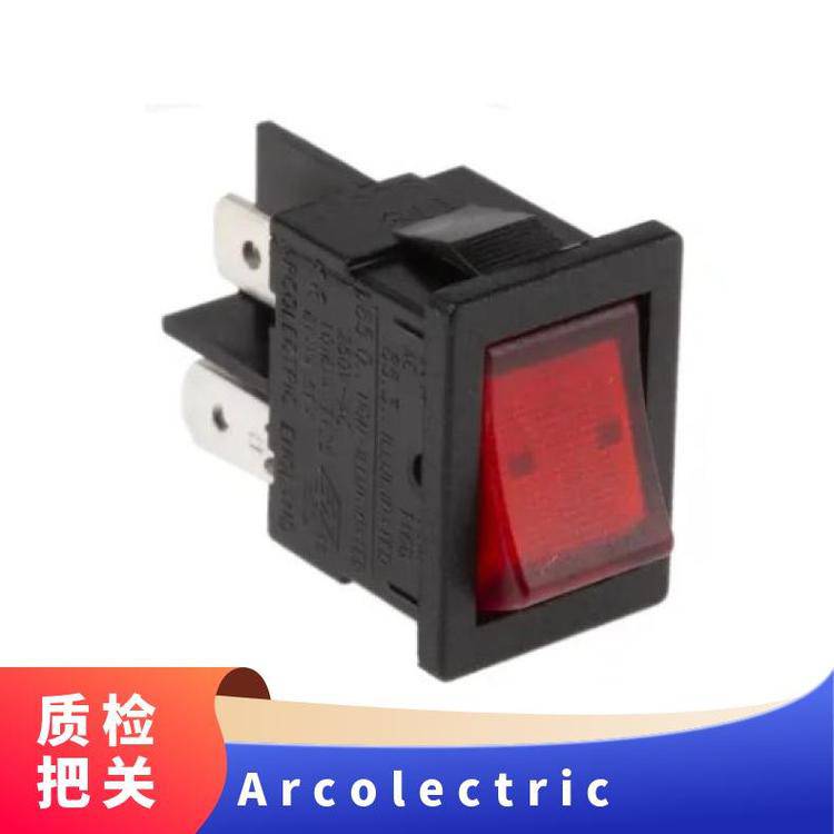 Arcolectric 船型開關(guān) 12V 440V以上 564M&Omega, H8653BNAB 否