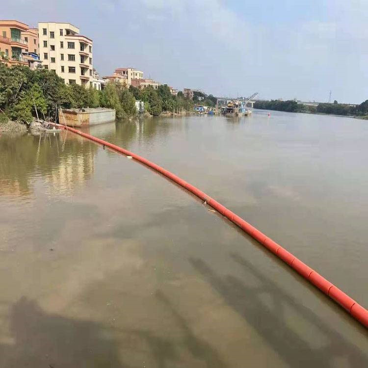 pe水面攔渣排浮筒可在不同水域使用