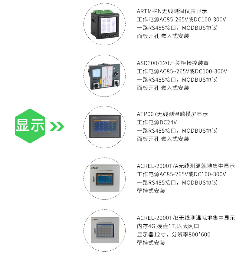 电缆无线测温传感器