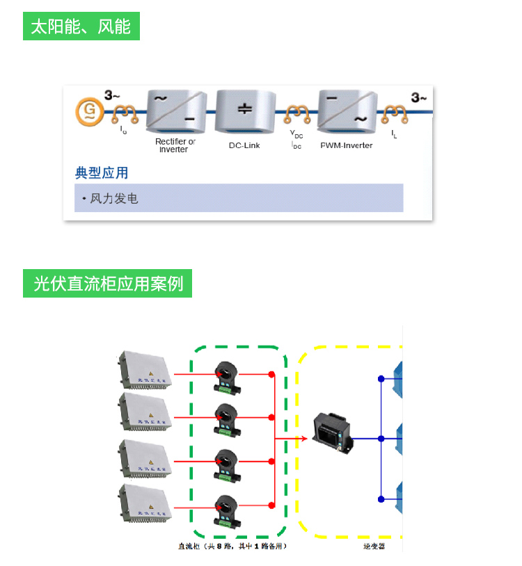 单电源霍尔电流传感器