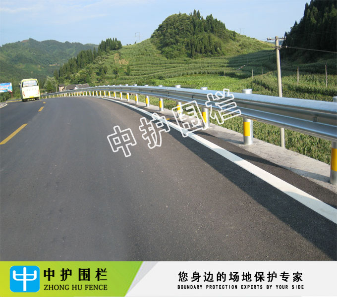 湛江乡镇公路防撞栏 公路三波波形护栏现货直供