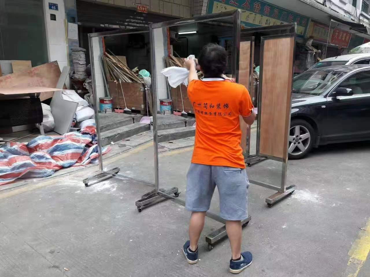 广州理发店镜子定做