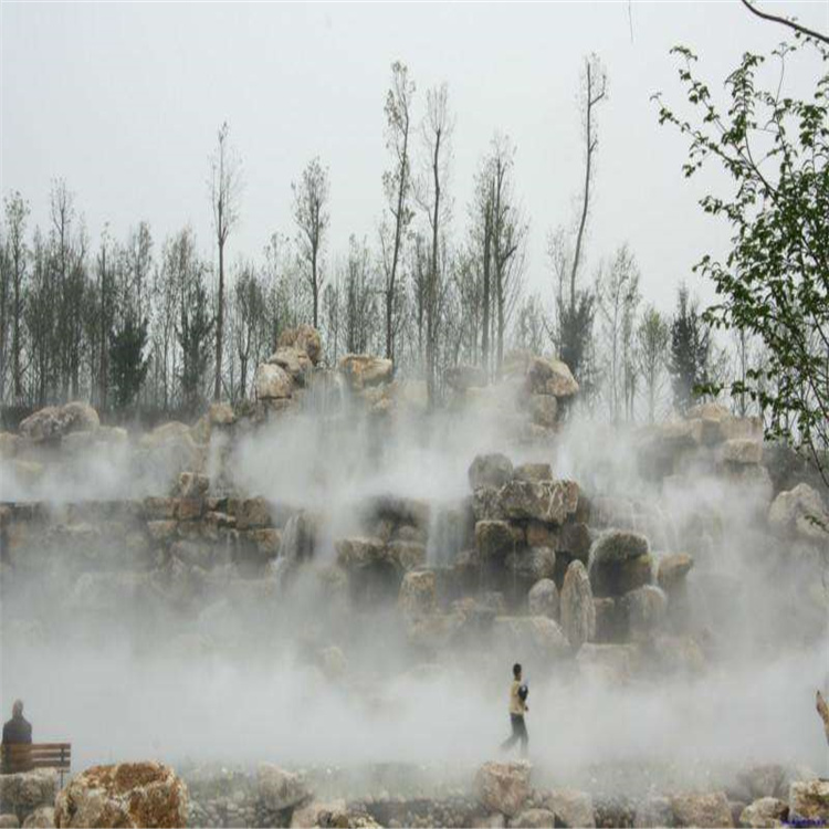 梧州景區(qū)人造霧森上讓勘察 噴霧造景