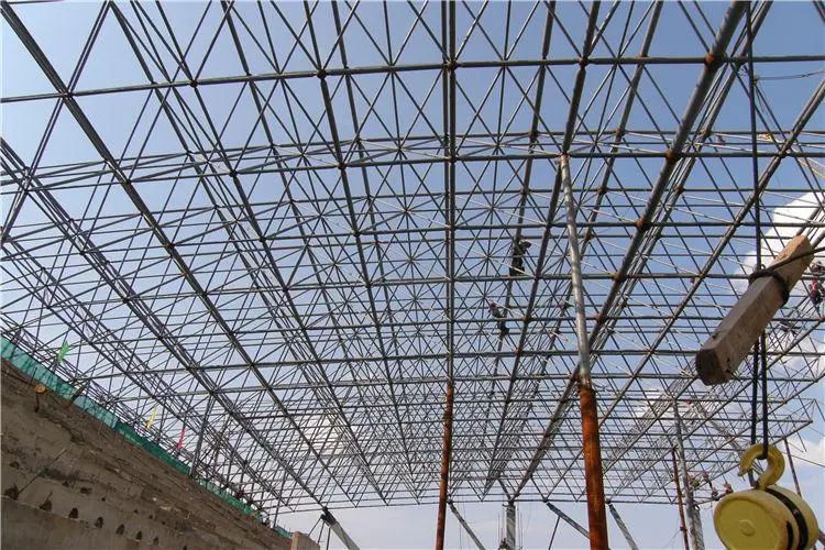 建筑鋼結構網架廠家加工安裝