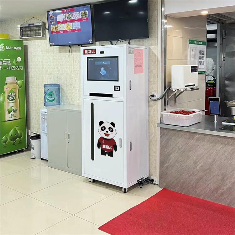 食堂出盤機 食堂自動拿盤機 刷臉刷卡分盤機
