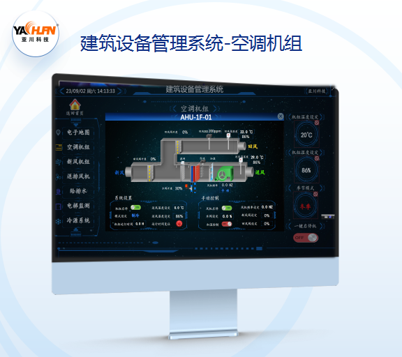 郑州ECS-7000MKT空调机组节能控制器与智慧楼宇自控系统