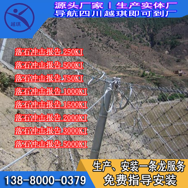 昆明被動防護網 被動網PPS-150 廠家