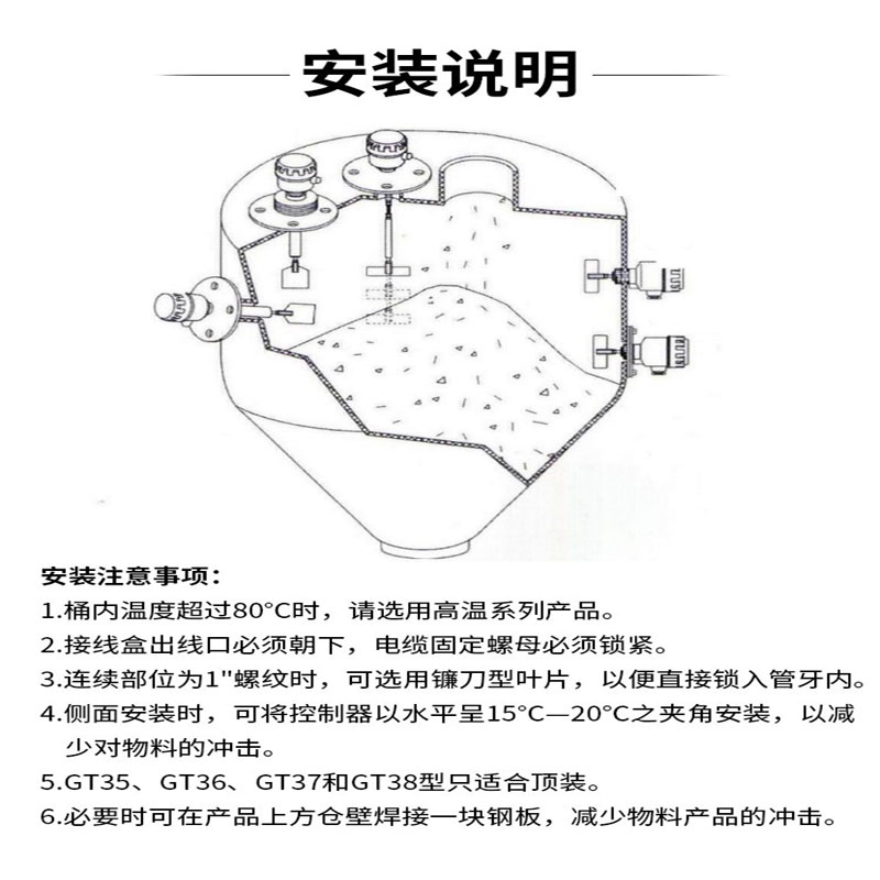 阻旋料位开关