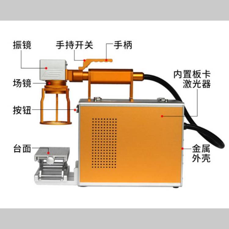 雕刻机便携式激光打码 手持便携激光雕刻机恩耐激光打码机