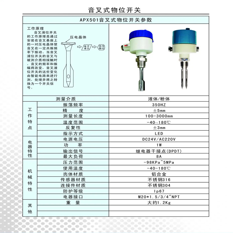 音叉开关